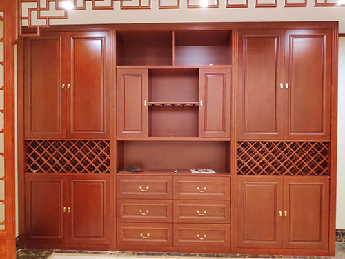 温岭中式家居装修之中式酒柜装修效果图