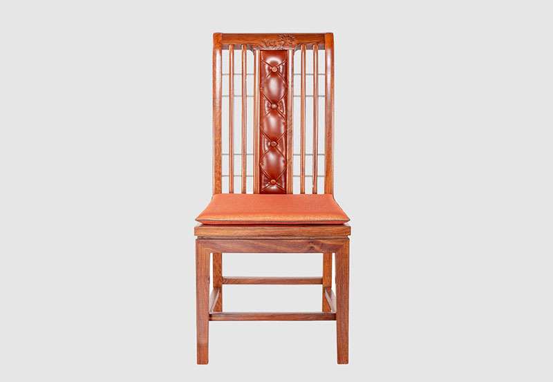 温岭芙蓉榭中式实木餐椅效果图