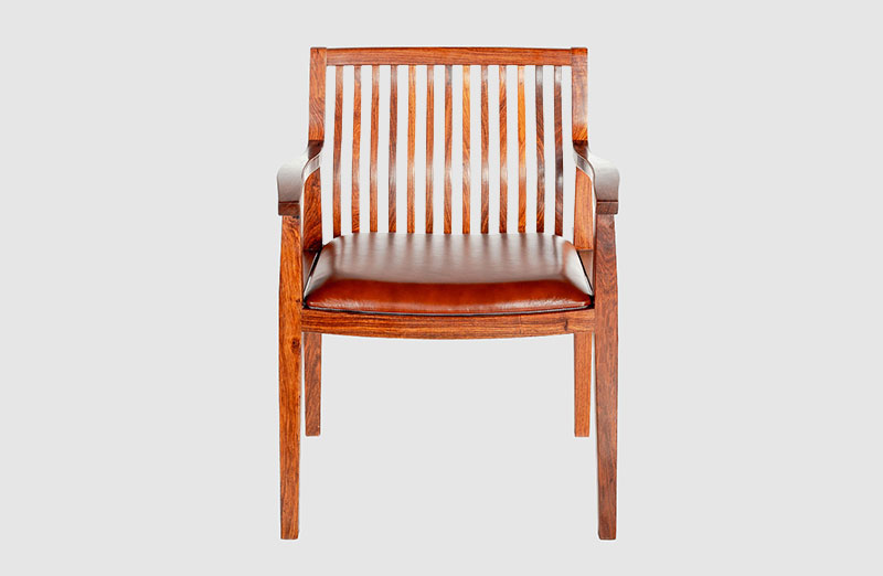 温岭中式实木大方椅家具效果图