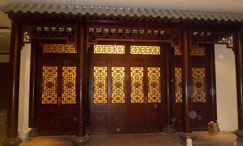 温岭传统仿古门窗浮雕技术制作方法